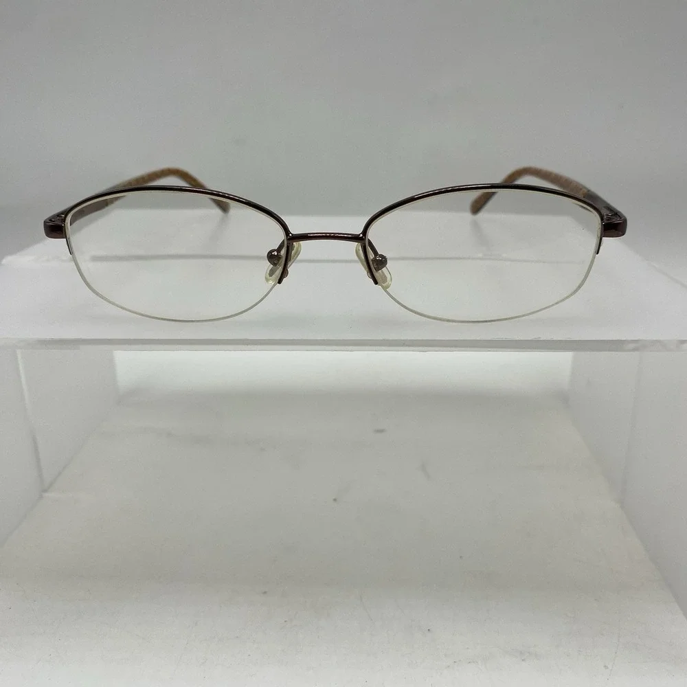 Coach Eyeglasses Sunglasses FRAMES ONLY Faye 53-18-140 Brown Tortoise 202